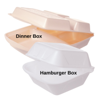 Dinner-Box / Hamburger-Box